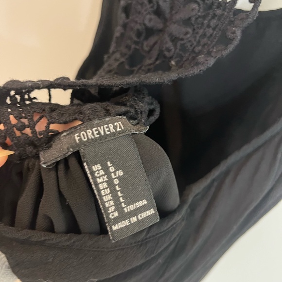 Forever 21 Black Dress - Picture 3 of 9